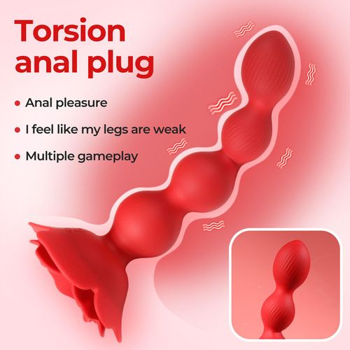 rose rotating anal beads na Arena.pl