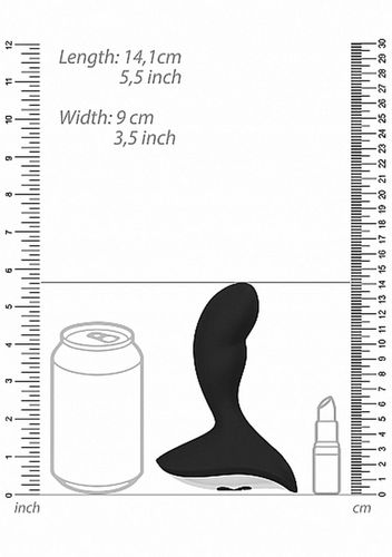 Geron Anal Vibrator - Black na Arena.pl