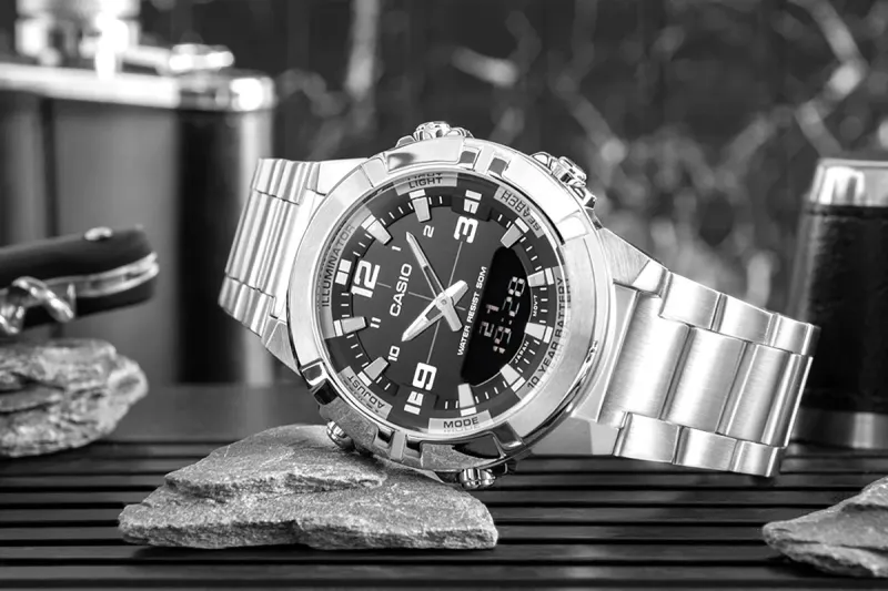 ZEGAREK MĘSKI CASIO AMW-870D-1AVDF + BOX zdjęcie 5
