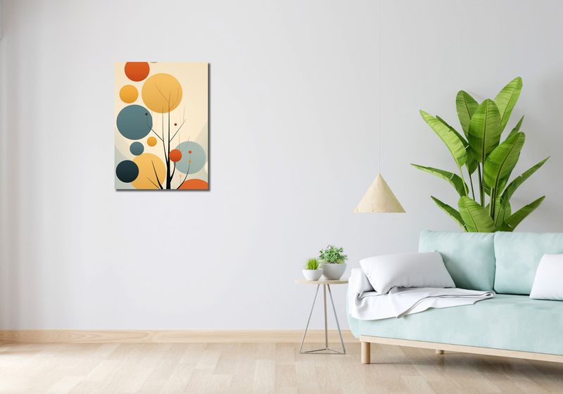 Obraz 50x70cm Harmonia Jesiennych Kolorów zdjęcie 2