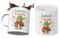 Dla Fryzjerki Zestaw Kubek + Skarbonka Na Prezent Z Nadrukiem Ze Zdjęciem