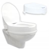 Nakładka WC Nasadka toaletowa z pokrywą Podwyższająca sedes seniora