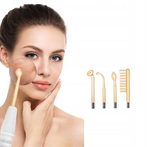 DARSONVAL DERMA WAND 4 PELOTY PIELĘGNACJA ELEKTRODY DO TWARZY WŁOSÓW CIAŁA na Arena.pl