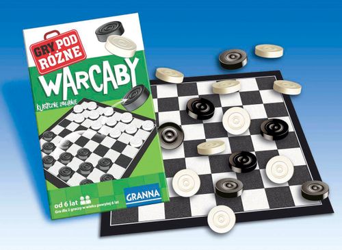 GRANNA Gra Planszowa Warcaby na Arena.pl