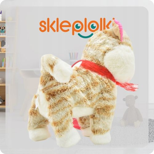 KOTEK INTERAKTYWNY NA SMYCZY MIAUCZY CHODZI GRA DLA DZIECKA NA PREZENT na Arena.pl