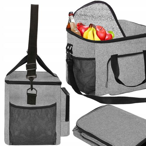 TORBA TERMICZNA ŚNIADANIOWA IZOLACYJNA NA JEDZENIE PIKNIK PLAŻĘ LUNCH BOX na Arena.pl