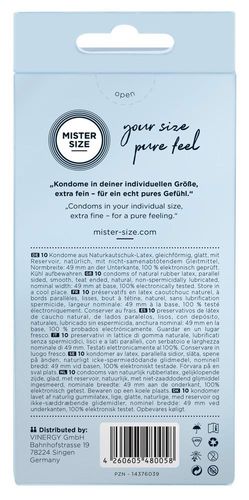 mister size 49mm pack of 10 na Arena.pl