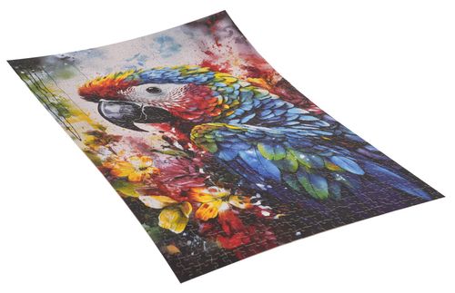 KOLOROWA PAPUGA DO UŁOŻENIA PUZZLE na Arena.pl