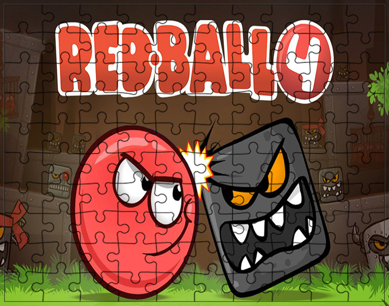 Puzzle Red Ball zdjęcie 1