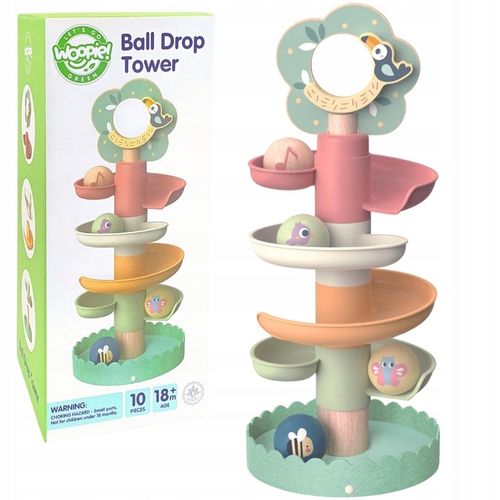 Kulodrom Tor Kulkowy Muzyczny Drzewko Montessori Zjeżdżalnia EduWoopie 18M+ na Arena.pl