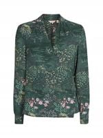 Bluzka kopertowa Ted Baker ciemnozielona Rozmiar 36