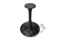 NOGA STOŁU H10 - NISKA Z TALERZEM MOTYW ROŚLINNY PODSTAWA STÓŁ ŻELIWNA