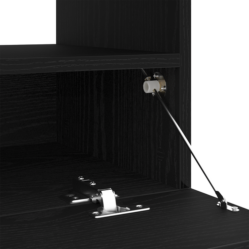 Szafka pod telewizor Ze LED Lights Czarny 80 x 35 x 40 cm na Arena.pl