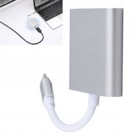 PRZEJŚCIÓWKA ADAPTER KABEL USB-C HDMI HUB 3W1 USB TYP C USB FULL HD 4K