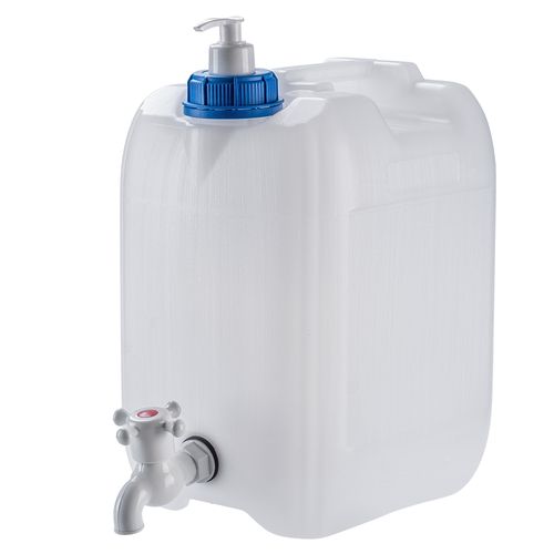 KADAX Kanister Na Wodę Umywalka Pojemnik Dozownik mydło Płyny 10L Z Kranem na Arena.pl