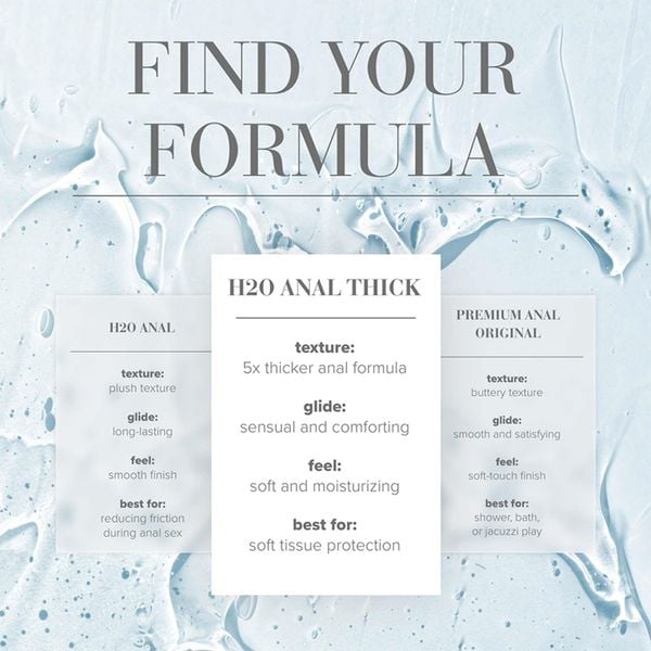System Jo - H2O Anal Thick Lubricant - 60 Ml zdjęcie 4