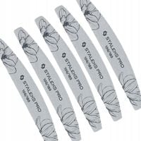 Pilnik do paznokci STALEKS mineralny PÓŁKSIĘŻYC łódka 100/180 100