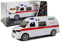 Ambulans Karetka Pogotowia z Napędem Dźwięk Syrena Światła