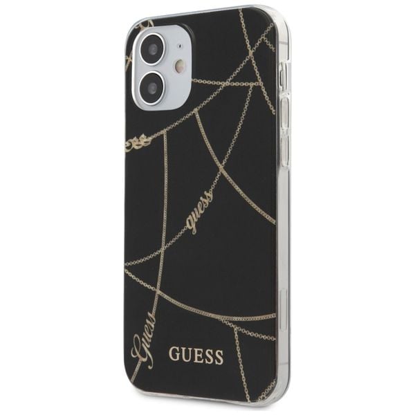 Etui Guess do iPhone 12 mini, Czarny zdjęcie 2