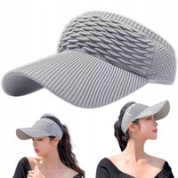 Czapka Z Daszkiem Damska Letnia Opaska Na Lato Plażę Uniwersalna Tenisowa