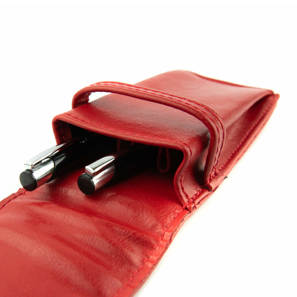 319 Etui 3-komorowe-czerwony KEMER zdjęcie 2