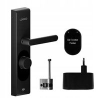 Shelly LOQED Smart Lock Inteligentny Zamek Do Drzwi WiFi Bluetooth Czarny