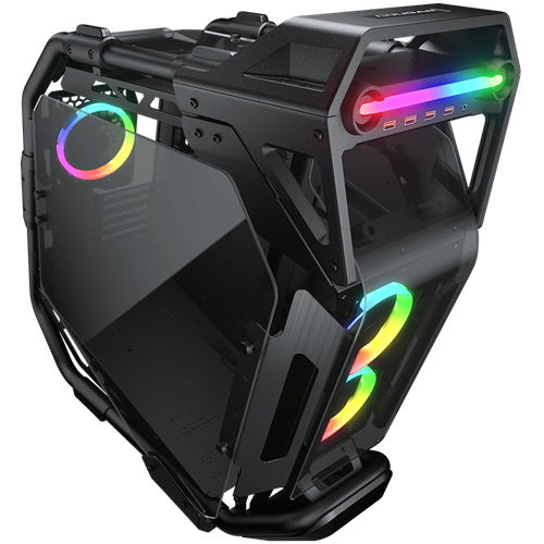 cougar cratus pc case, mid tower, black na Arena.pl