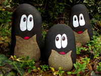 Kreciki z kamieni zestaw 3 sztuki