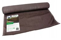 Siatka Cieniująca 1,5x10m 200g Osłona od Wiatru Kurzu na Ogrodzenie Brązowa