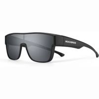 okulary rowerowe z polaryzacją ramką i filtrem uv 400 szare