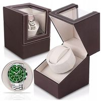 GABLOTKA SZKATUŁA BRĄZOWA ROTOMAT NA JEDEN ZEGAREK AUTOMATYCZNY