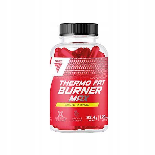 TREC THERMO FAT BURNER 120kaps NIESAMOWITY SPALACZ na Arena.pl