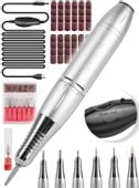Profesjonalna Frezarka do Paznokci Manicure Pedicure + Zestaw Frezów