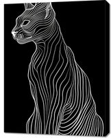 Obraz 70x90cm Minimalny Kontur