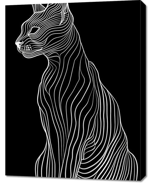 Obraz 70x90cm Minimalny Kontur zdjęcie 1