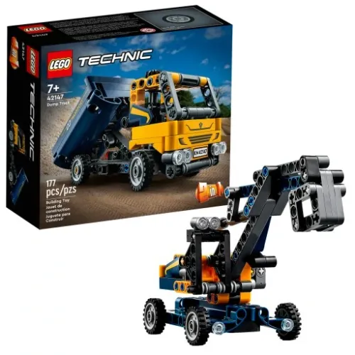 LEGO Technic 2 w 1 - Wywrotka lub Koparka (42147) na Arena.pl