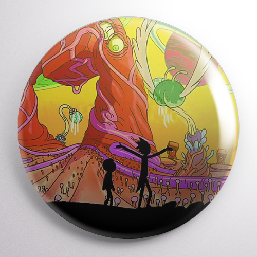 Przypinka Rick i Morty na Arena.pl