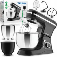 ROBOT KUCHENNY ZELMER PLANETARNY MIKSER 5L WIELOFUNKCYJNY 1200W + AKCESORIA