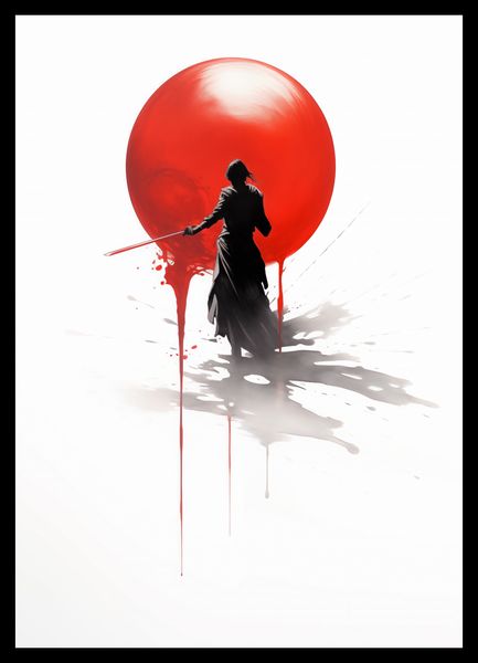 Plakat 29,7x42cm Samotny Samuraj zdjęcie 2