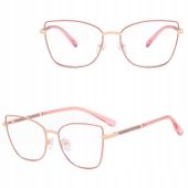 SOLIDNE Damskie Okulary Zerówki do KOMPUTERA Blue Light OPRAWKI Teleskopy