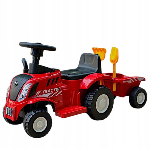 Jeżdzik traktor z przyczepą dla dzieci dźwięki Z220C na Arena.pl