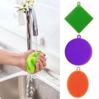 Zestaw myjek silikonowych myjka silikonowa Zmywak kuchenny MAXTECH