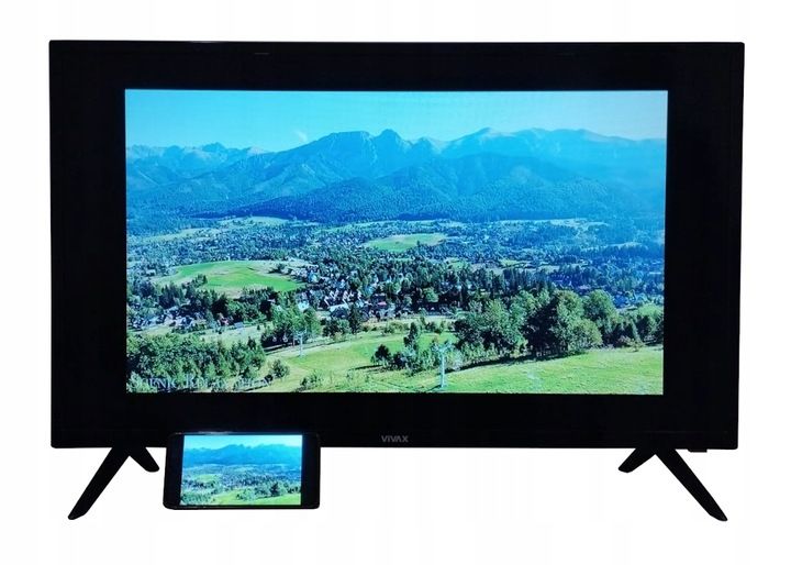 Telewizor SMART TV LED 32" VIVAX 32LE10K Android11 BEZRAMKOWY 5 LAT OCHRONY zdjęcie 5