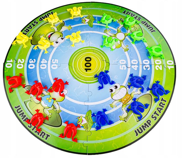 Gra Planszowa Skaczące Żabki, Jumping Frog zdjęcie 2