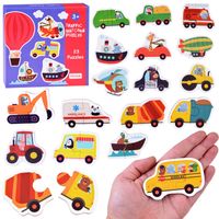 UKŁADANKA PUZZLE POJAZDY SAMOCHODY   23 ELE