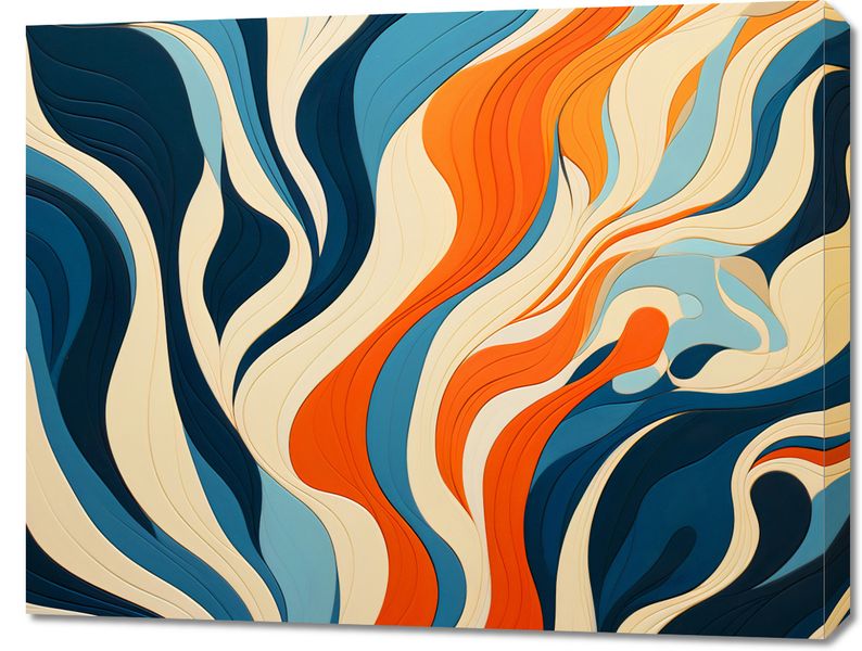 Obraz 90x70cm Oceaniczne Fale zdjęcie 1