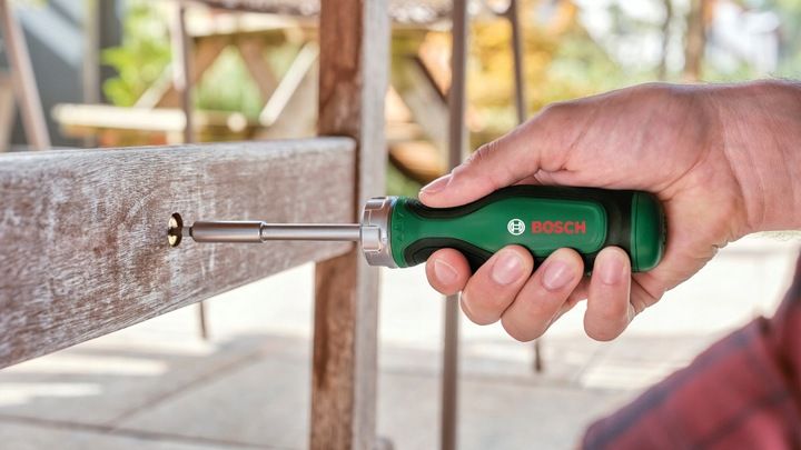 Wkrętak ręczny z grzechotką + 12 bitów BOSCH zdjęcie 7