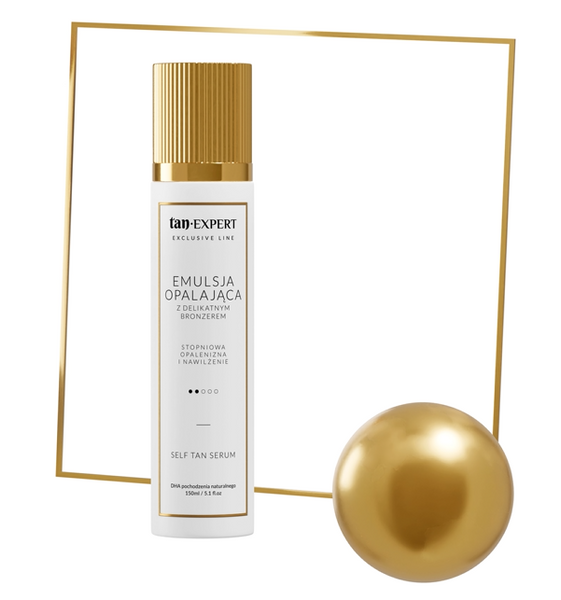 TanExpert Exclusive Line Self Tan Serum Emulsja Opalająca 150ml zdjęcie 3