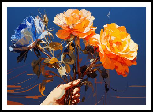 Plakat 84,1x59,4cm Żywy Uścisk na Arena.pl