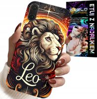 ETUI DO HUAWEI P20 - LEW, ZNAK ZODIAKU ASTRONOMIA, CASE + SZKŁO